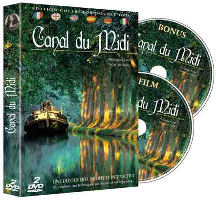 Coffret DVD du Canal du Midi (Photo Ph Calas)