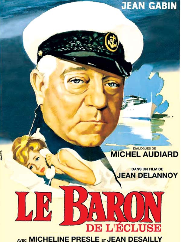 Une affiche du "Baron de l'écluse (Photo DR)