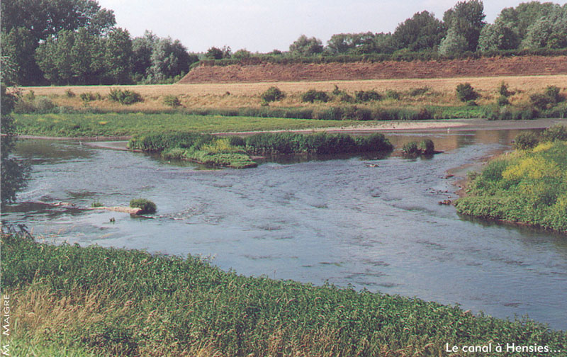 Canal de Condé Pommeroeul (photo M. Maigre)