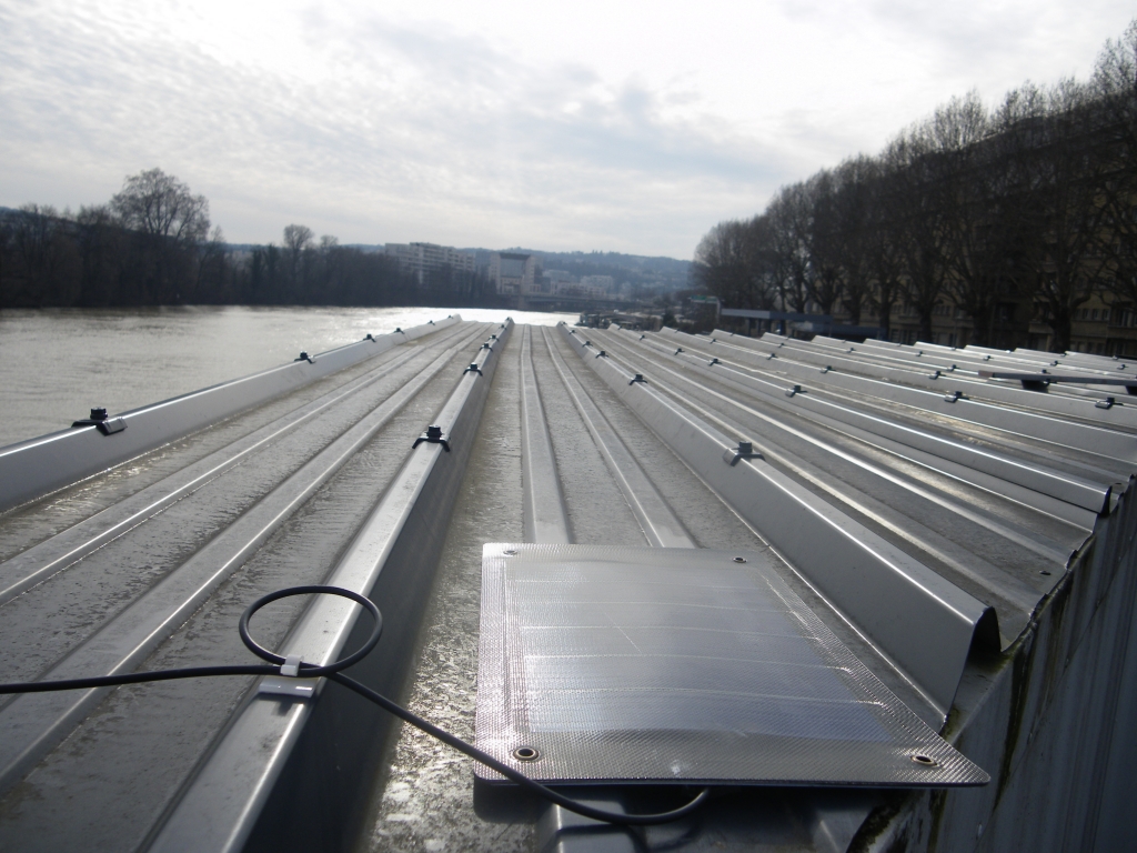 Panneaux photovoltaïques (photo Compagnie de la Seine)