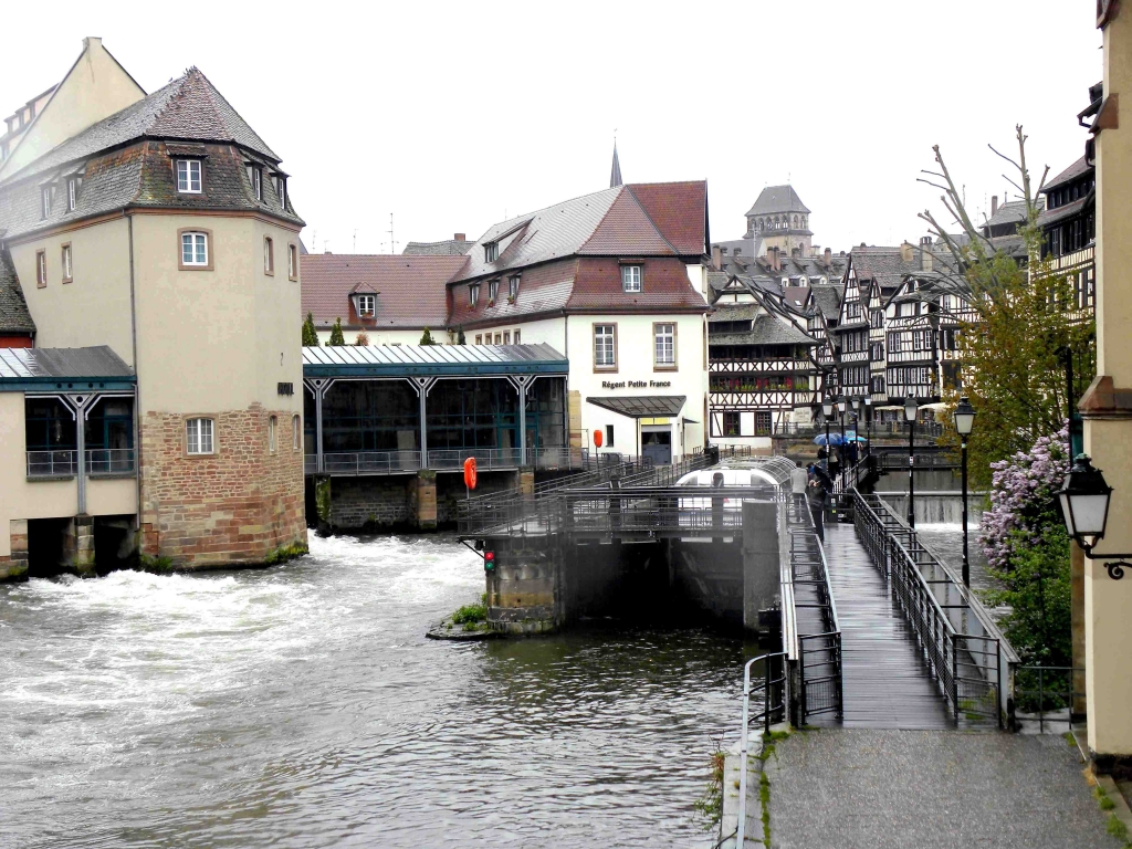 Ecluse de la Petite France à Strasbourg (Photo PJL)