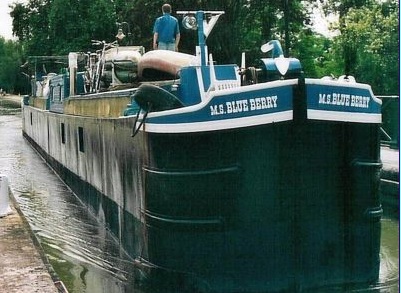 Le "MS Blueberry" (Photo C.Berg)