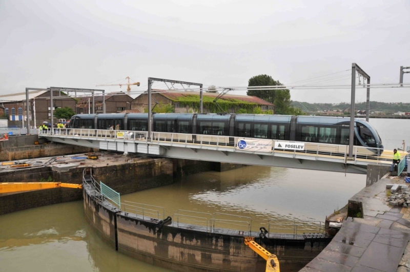 Pont tournant des Ecluses (Photo Mairie de Bordeaux)