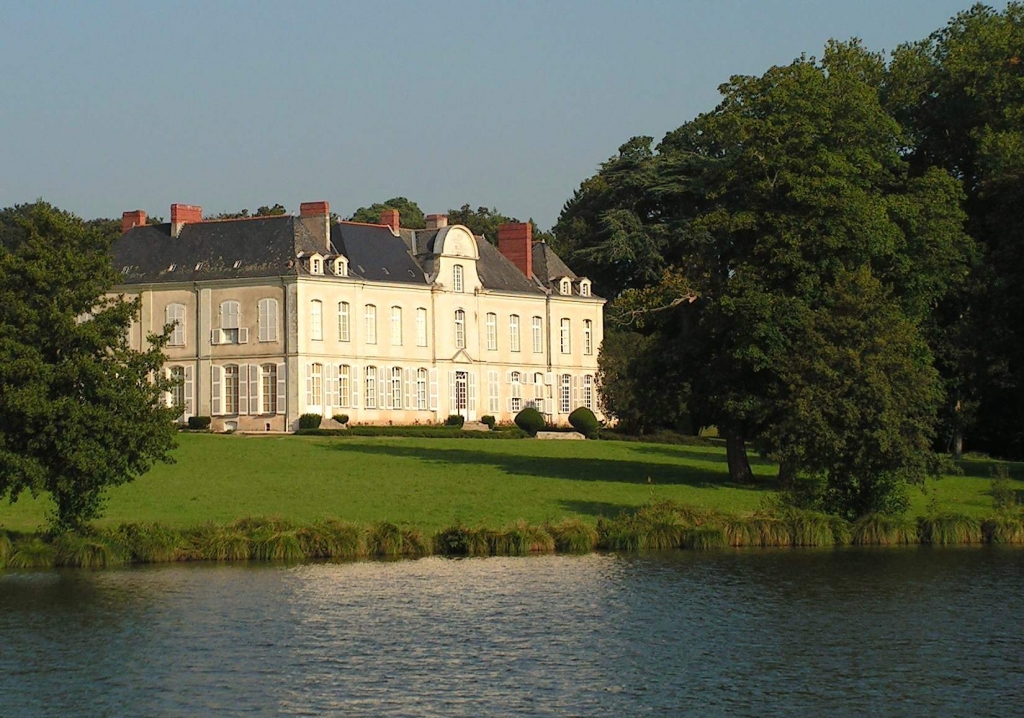 Château de Desnerie, sur l'Erdre (Photo A. Ackermans)