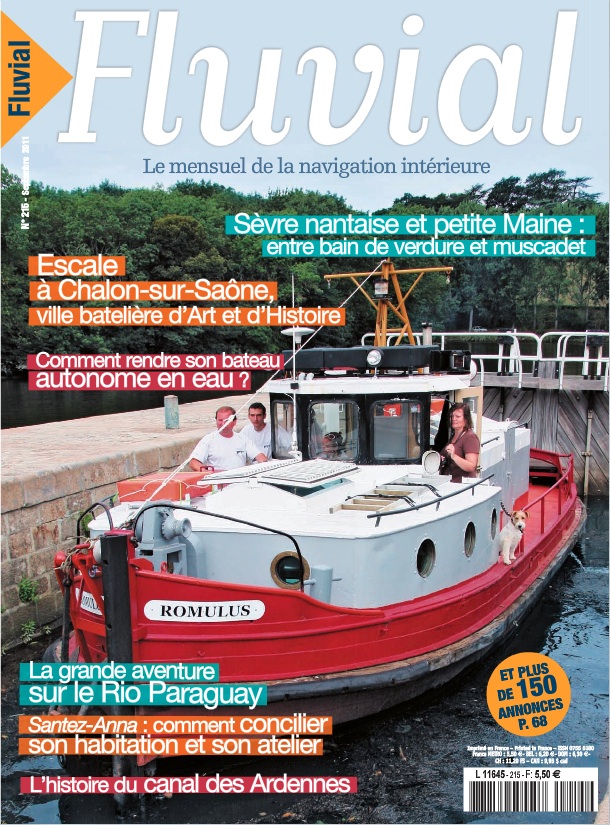 Couverture du n°215 de FLUVIAL