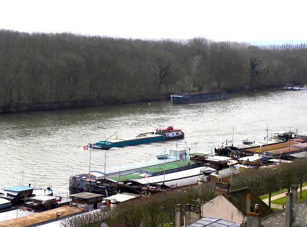 Quai de Seine à Conflans-Sainte-Honorine (Photo PJL)