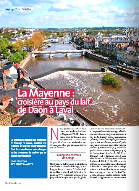 Croisière au pays du lait (Fluvial n°224)