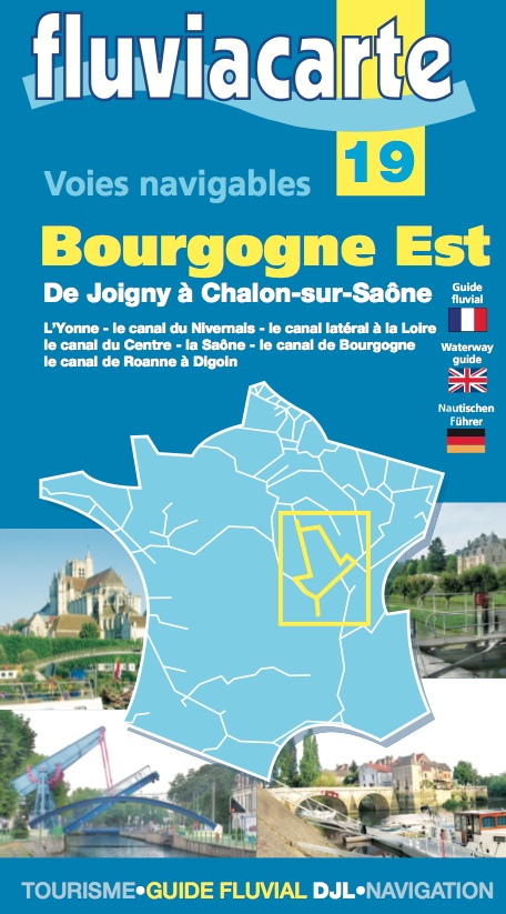 Fluviacarte n°19 - Bourgogne-Ouest