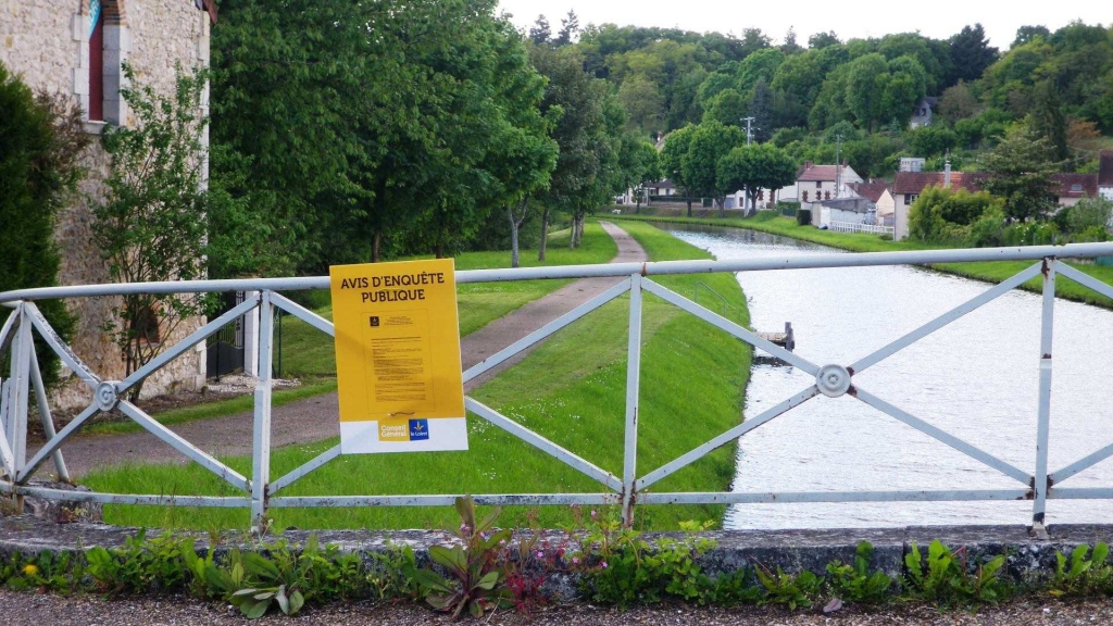 Écluse de la Place - PK2 canal de Briare (Photo Y.Bergot)  