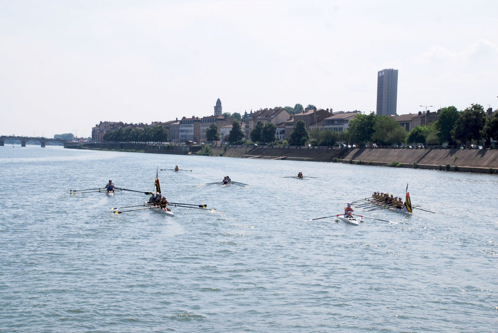 Arrivée à Mâcon (Photo J.-F. Macaigne)