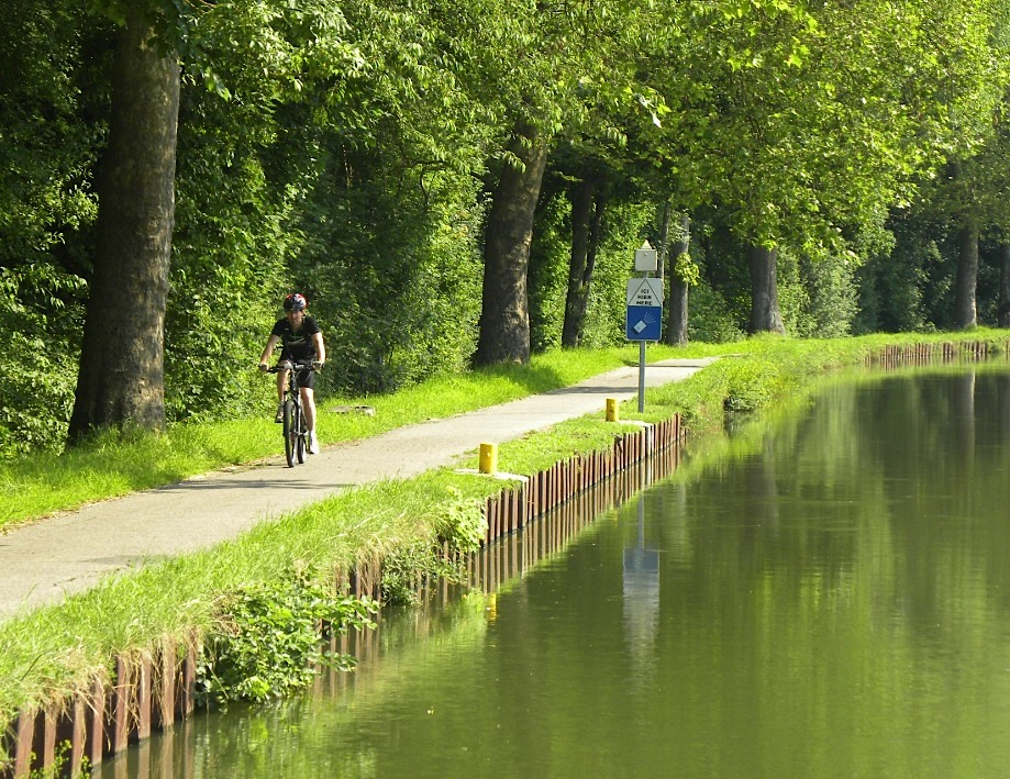 Aménagements du canal de Nancy (Photo PJL)