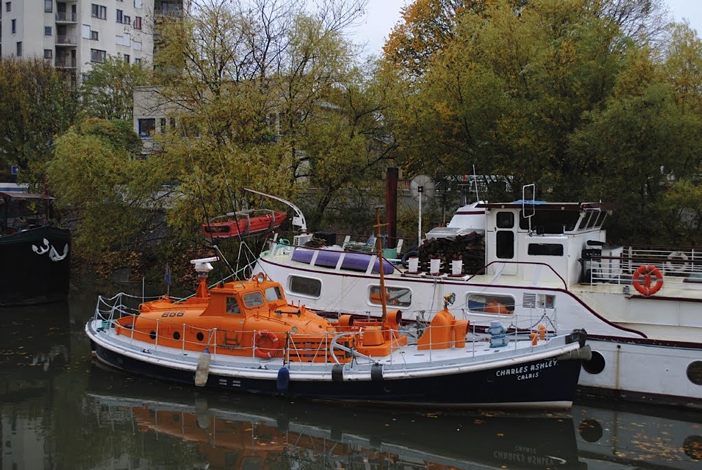 Les nouveaux habits du "Charles-Ashley" (Photo "Les clés de Seine")