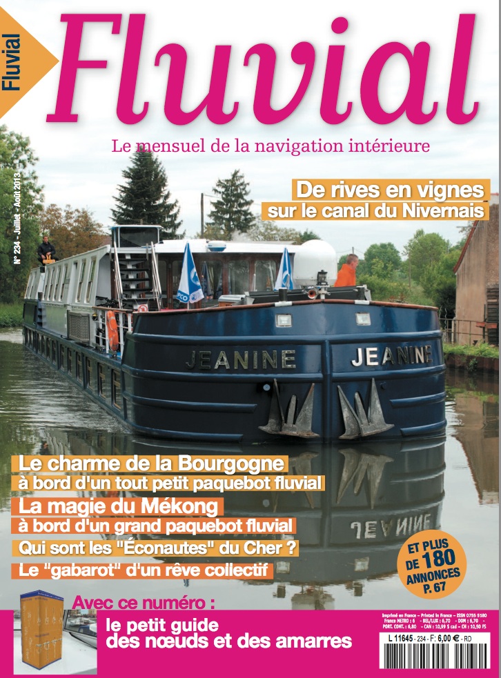 Couverture du n°234 de Fluvial