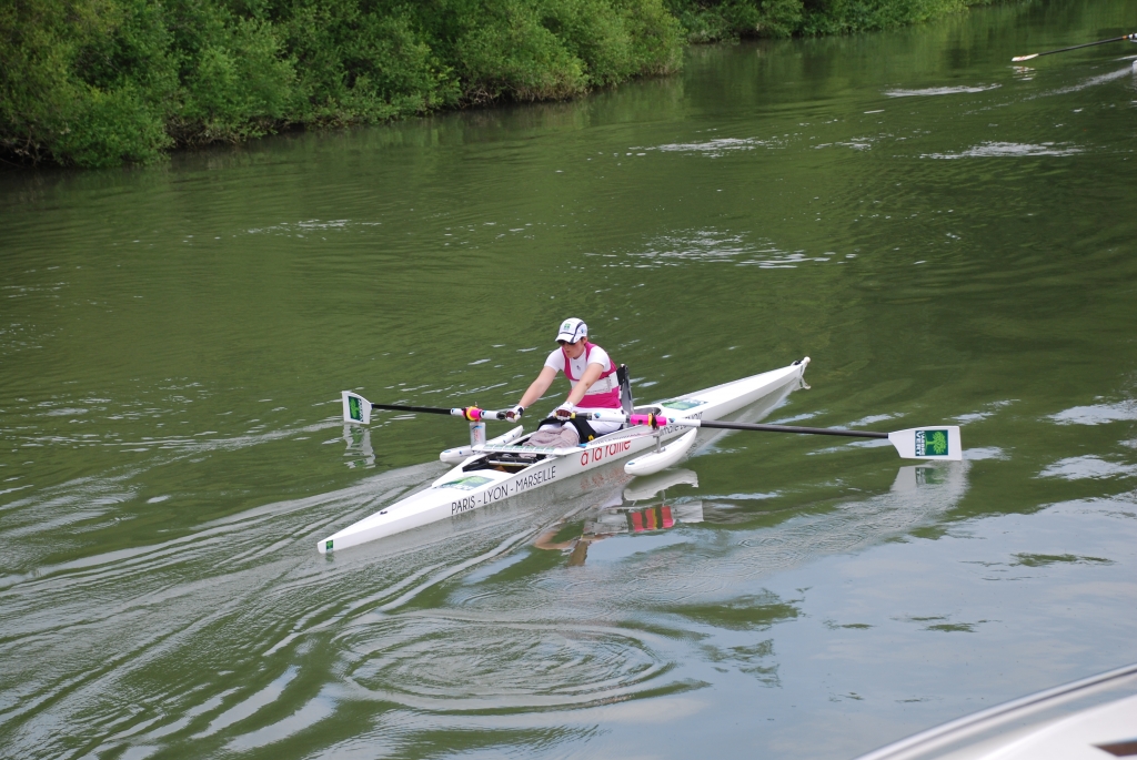 Nathalie en plein effort (J.-F. Macaigne)