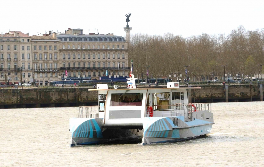 Navette électrique bordelaise (Photo "Gens d'estuaire")