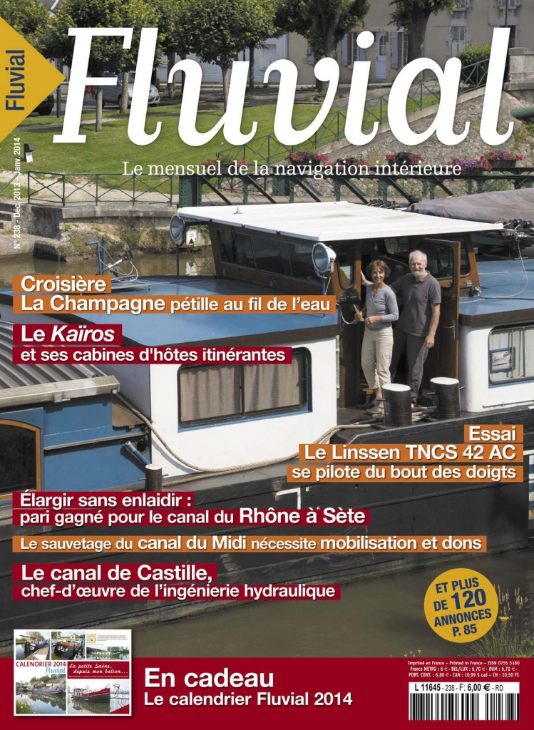 Couverture du n° 238 de Fluvial