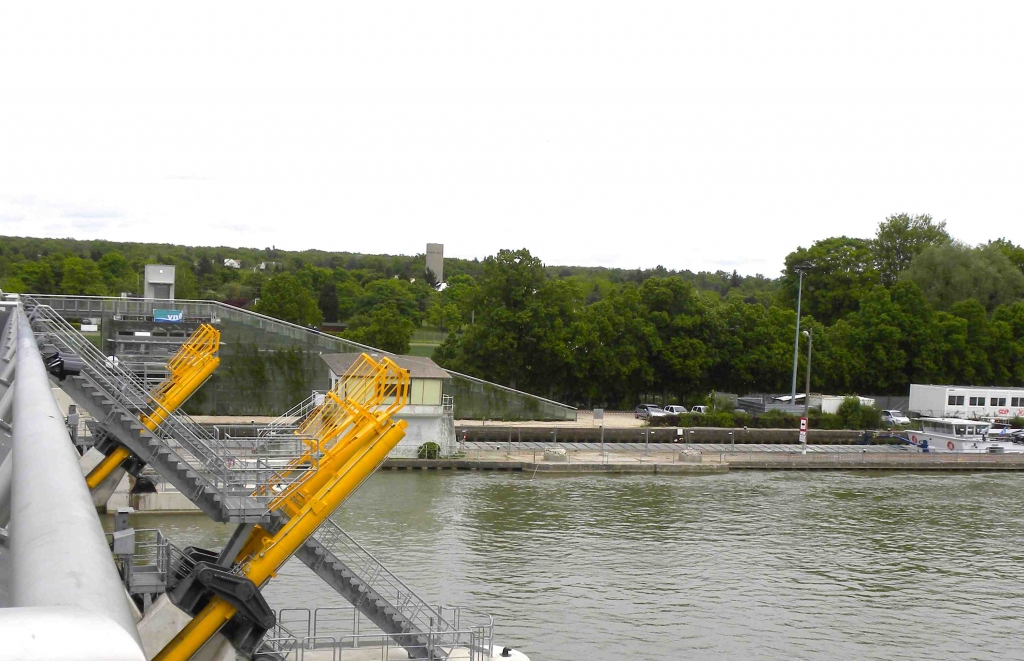 Barrage-écluse du Coudray (Photo PJL)