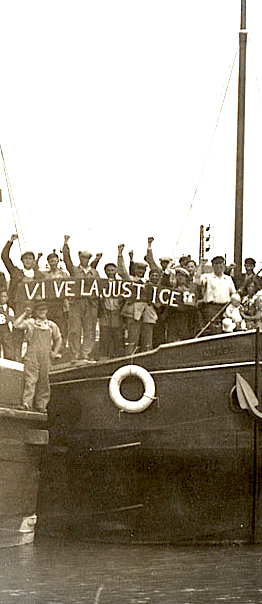 Grèves de 36 à Berry-au-Bac (archives B&G.Maton)