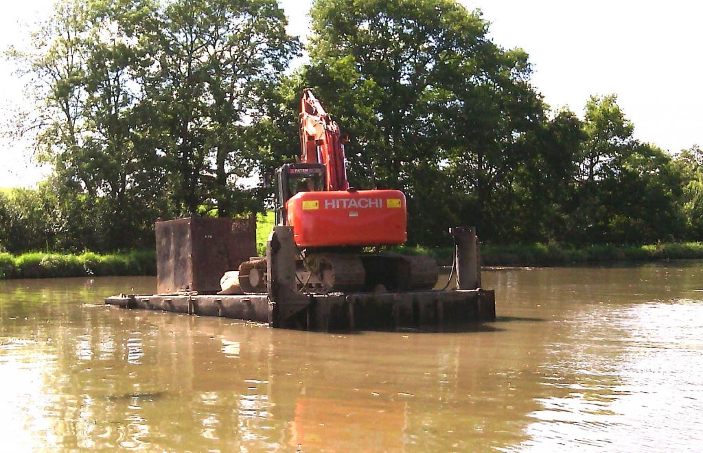 Curage de la gare de Crille (Photo P.de Haut)