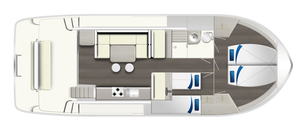 Plan du bateau Horizon