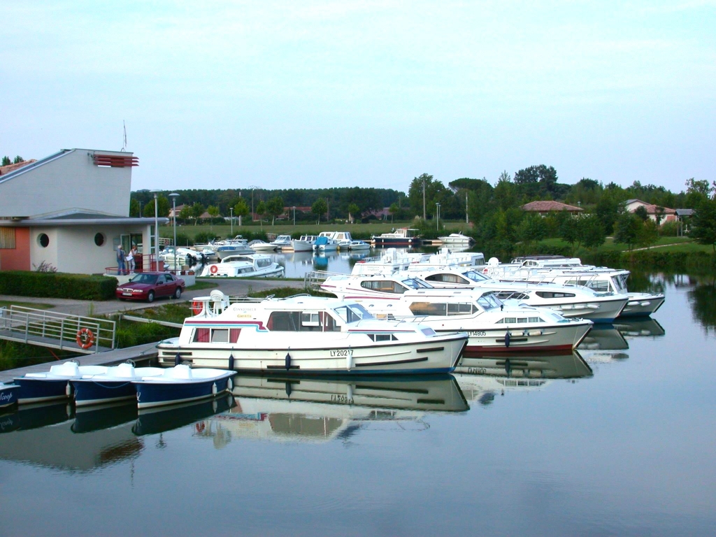 Port Lalande au temps de sa splendeur (Photo PhD)