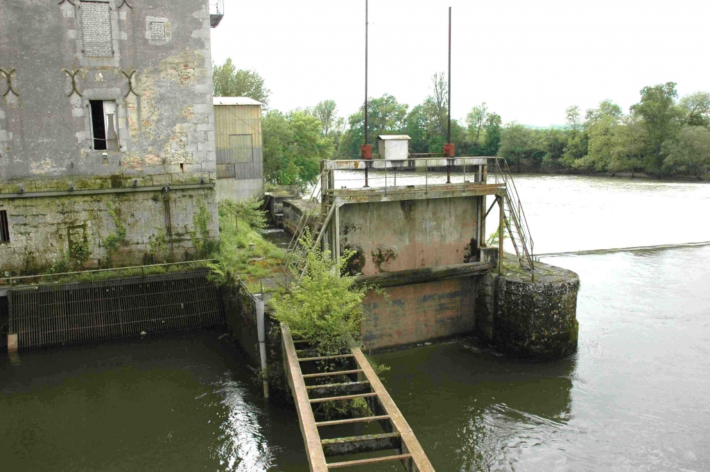 Écluse de Saint-Vite sur le Lot aval (Photo CG47)