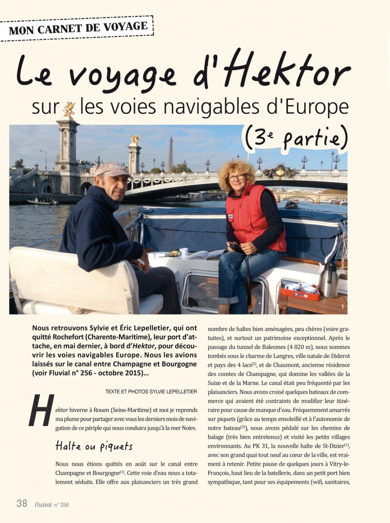 Le voyage d'Hektor (Fluvial n°258)