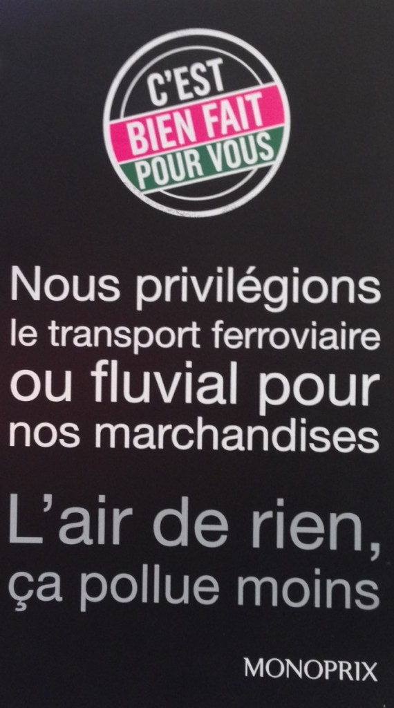 Campagne d'affichage 2015 de Monoprix