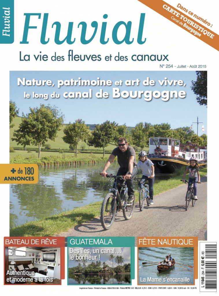 Couverture du N° 154 du magazine FLUVIAL