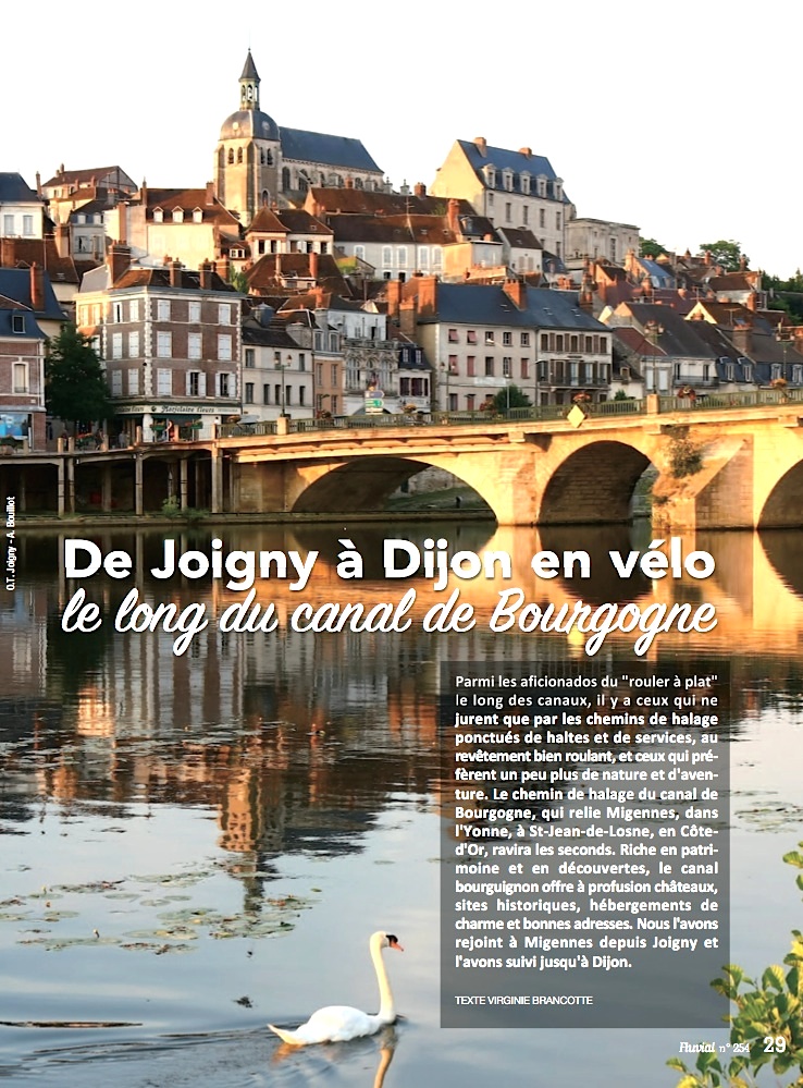 Le long du canal de Bourgogne (Fluvial n°254 - juillet-août 2015)