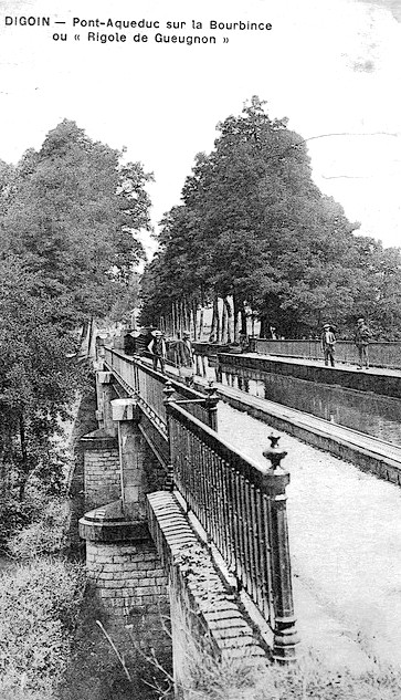 Pont-canal de la Bourbince - Rigole d'Arroux (doc. Projet Babel)