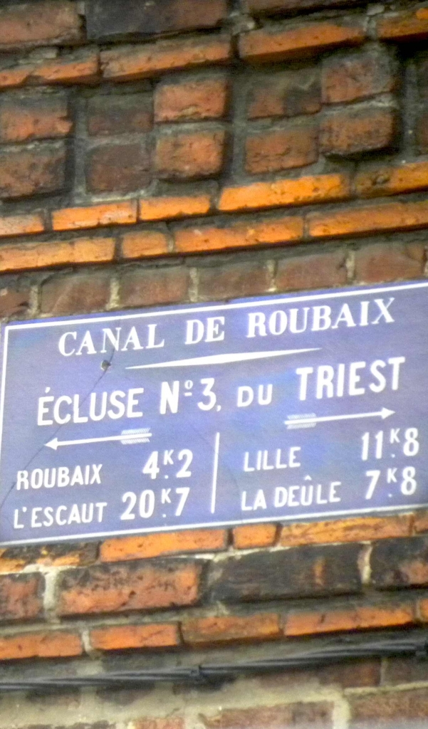 Canal de Roubaix - Écluse du Triest (Photo PJL)