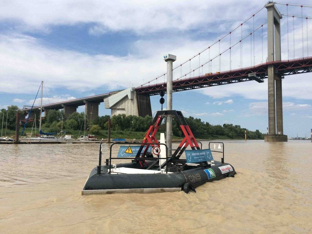 L'Hydrotube H3 testé à Bordeaux (Photo SEENEOH)