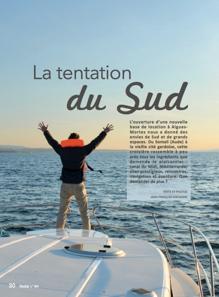 La tentation du Sud (Fluvial n°264 - juillet/août 2016)