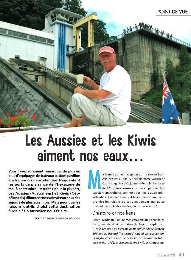 Les Aussies aiment nos eaux (Fluvial n°275)