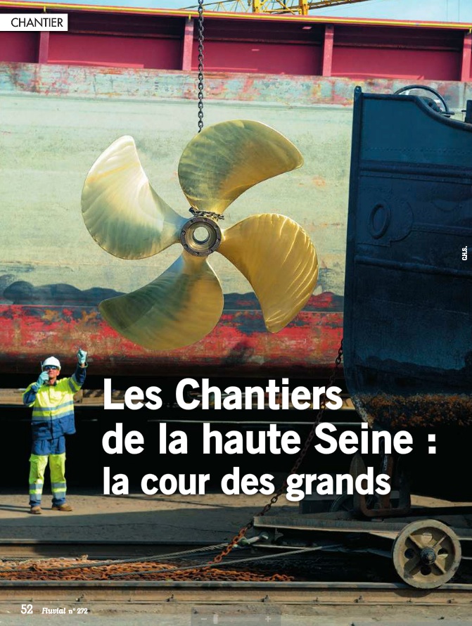 Les chantiers de la Haute Seine (Fluvial n°272)