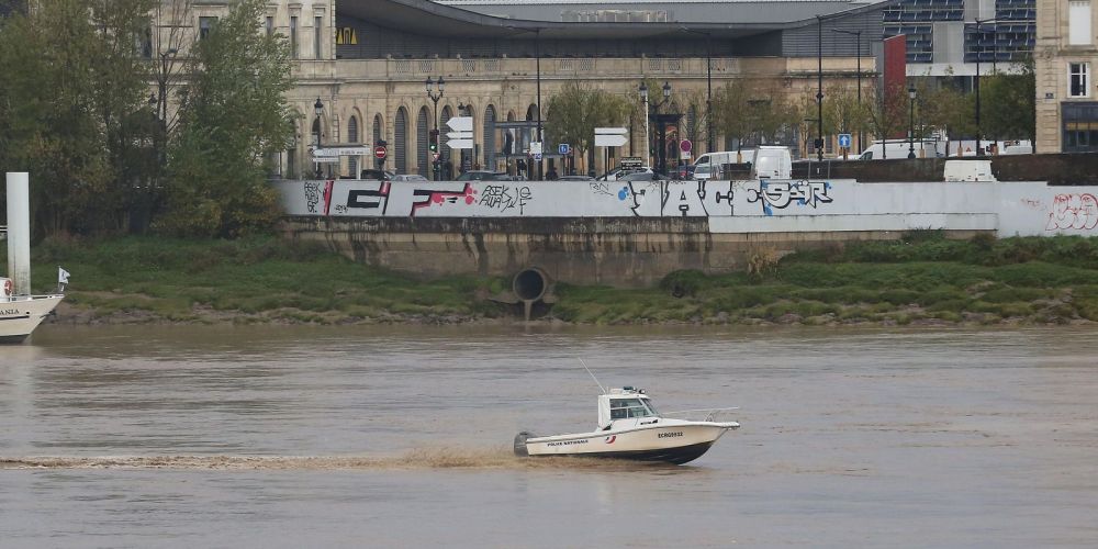 « Le Cordouan » était la seule vedette dont disposait la brigade. Elle est en carafe depuis 10 jours. (Photo ARCHIVES « SO »)