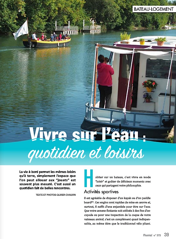 Vivre sur l'eau (Fluvial n°273)