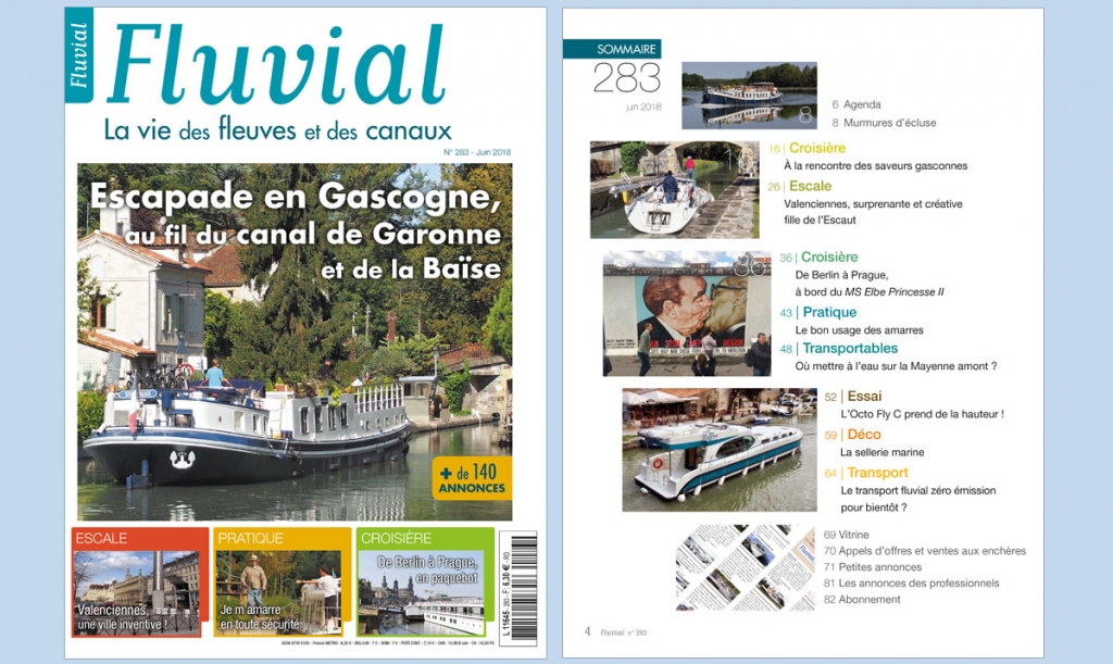 Fluvial n° 283 - Juin 2018