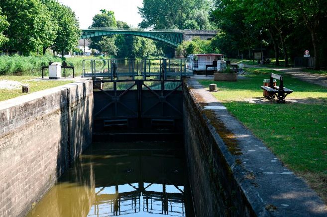 Le canal d'Orléans à Mardié (Photo Pascal PROUST)