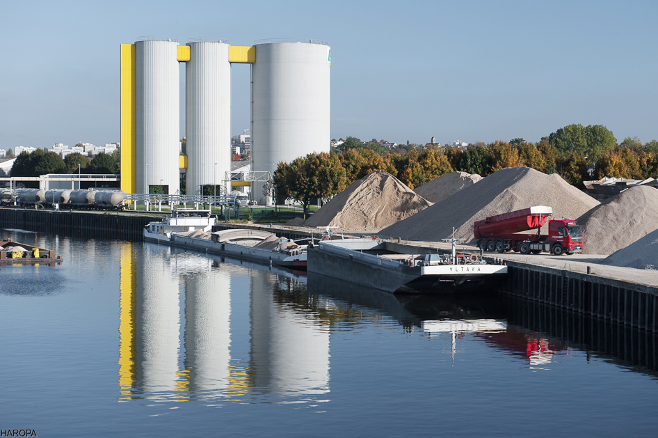 Le port de Bonneuil sur Marne (Photo Haropa - Ports de Paris)