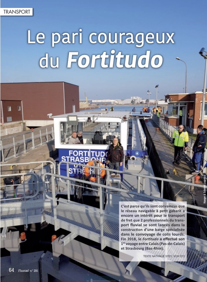 Le pari courageux du "Fortitudo" (Fluvial n°291)