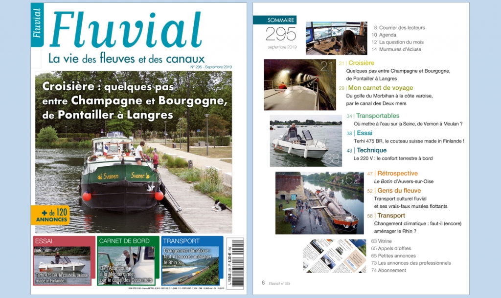 Fluvial n° 295 - Septembre 2019