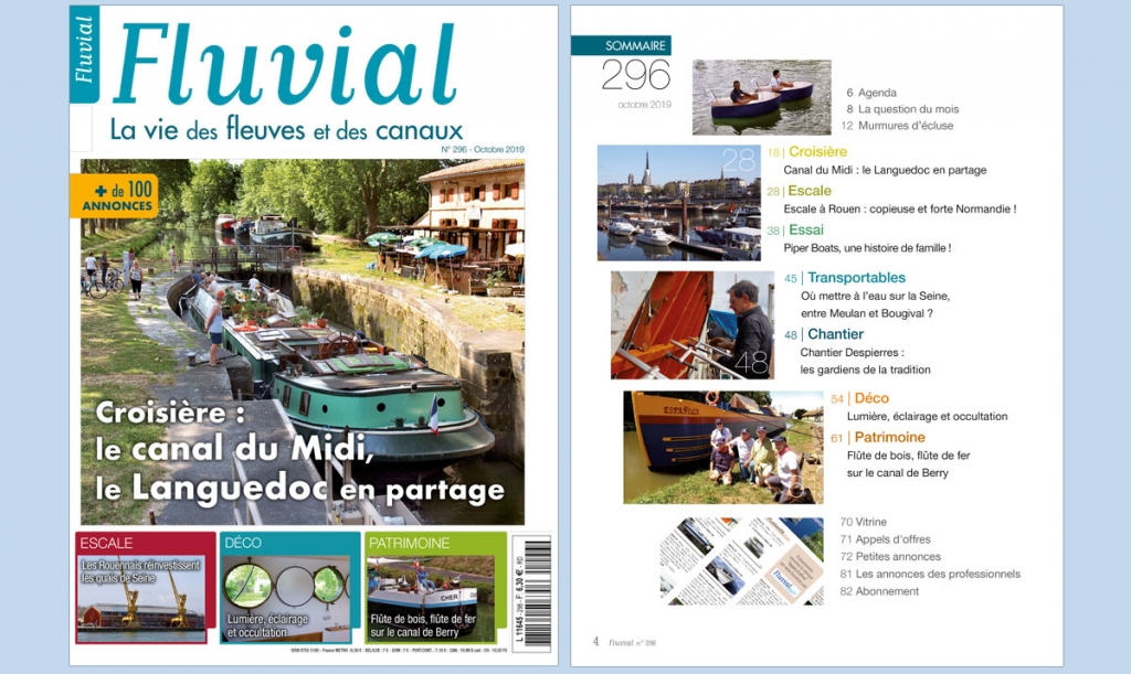 Fluvial n° 296 - Octobre 2019