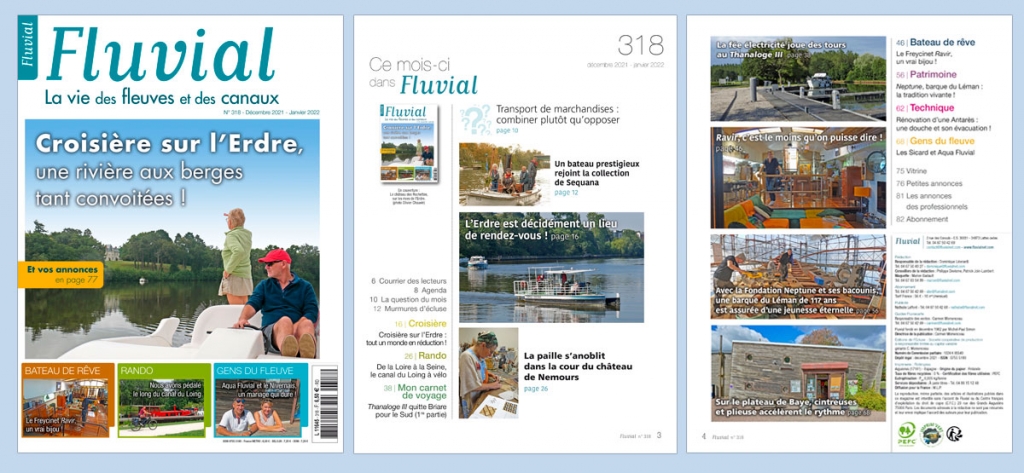 Fluvial n° 318 - Décembre 2021 - Janvier 2022