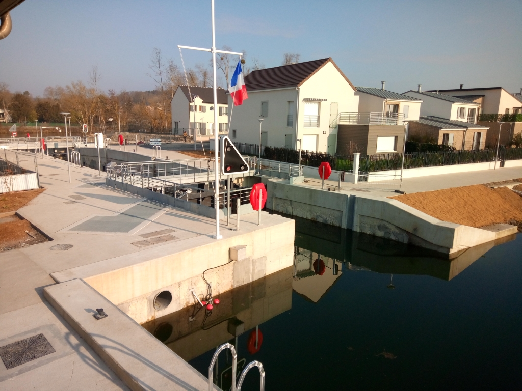 Port de L'Isle-Adam. (Photo Anne Duvinage)