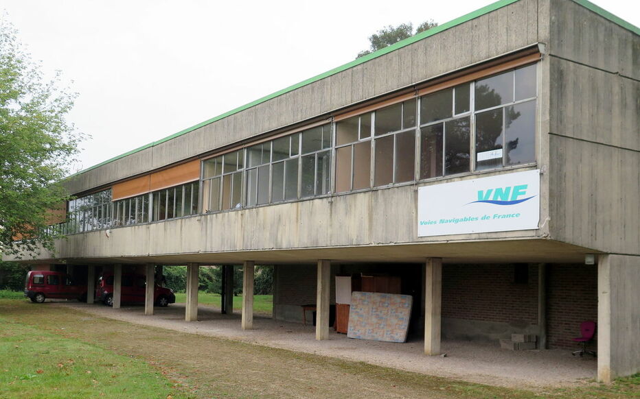 Conflans-Sainte-Honorine. La bourse d’affrètement fait partie du patrimoine fluvial d'Ile-de-France. Elle était le coeur économique du trafic jusqu'à la fin du XXe siècle. (Photo LP/Yves Fossey)