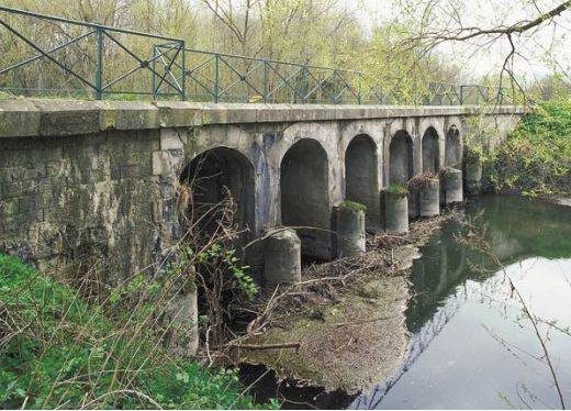 Pont canal de Lorroy sur le Fusain (Photo DR)