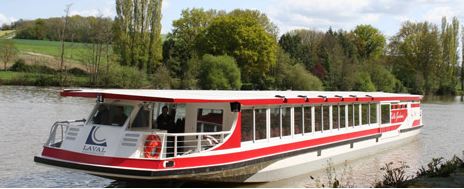 Le bateau promenade de Laval (inauguré en 2008)